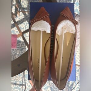 Brand New Sarah Flint Natalie in Saddle Vachetta leather size IT38.5 = US 8-8.5